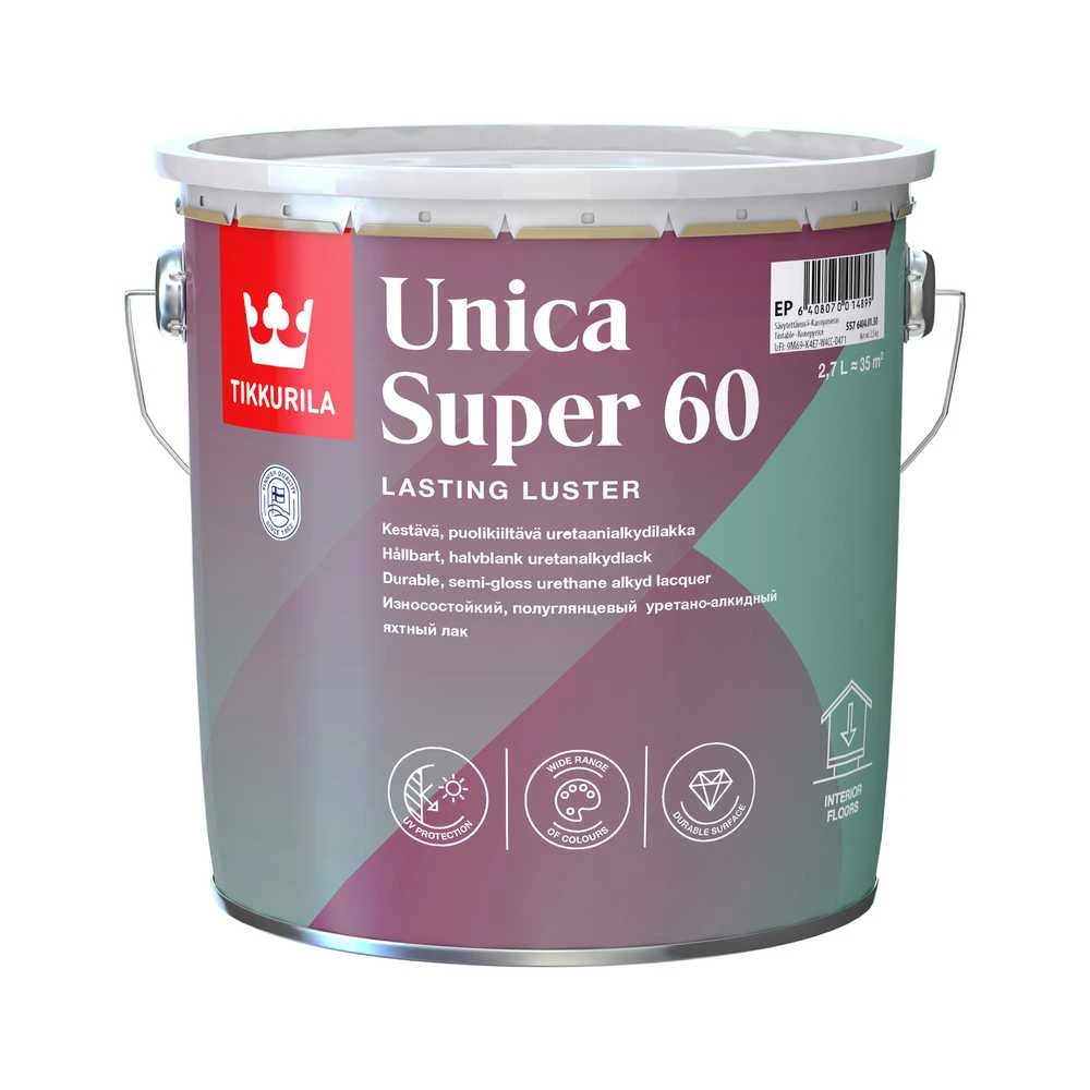 Tikkurila Carruzzo LACQ UNICA SUPER 60 S/GL.2.7L