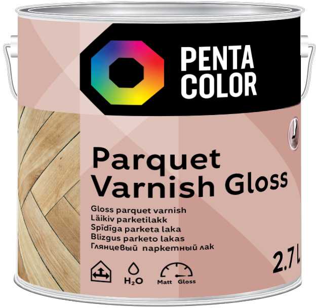 Pentacolor SATIN ACRYLIC LAQUER PARQUET 2,7 L