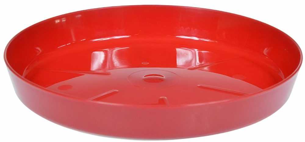 Lamela Padėklas gėlių vazonui 115mm Raudonas
