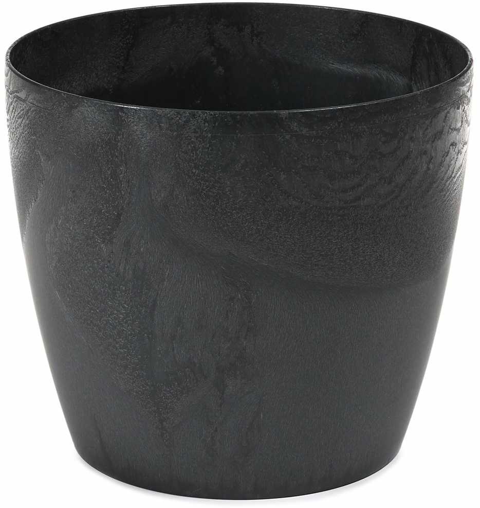Lamela Gėlių vazonas Magnolija 135x119 mm, betoninis tamsiai pilkas