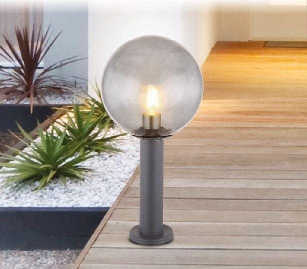 Kinkiet Domoletti OUTDOOR LAMP DH03.071-500 15W E27 SMOKY