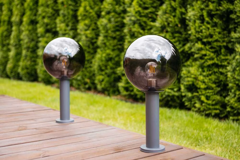 Kinkiet Domoletti OUTDOOR LAMP DH03.071-500 15W E27 SMOKY
