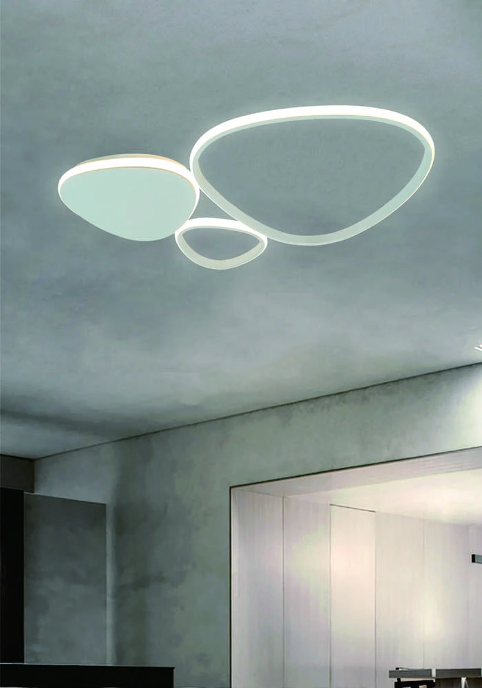 Lubinis šviestuvas Domoletti Lampa sufitowa LED GULF D62 4000K Baltas