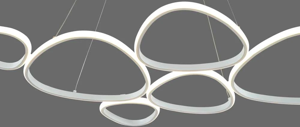 Lubinis šviestuvas Carruzzo Pendant LED Gulf 4000K Baltas