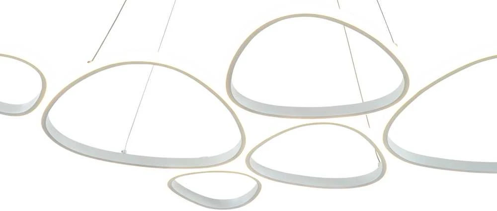 Lubinis šviestuvas Carruzzo Pendant LED Gulf 4000K Baltas