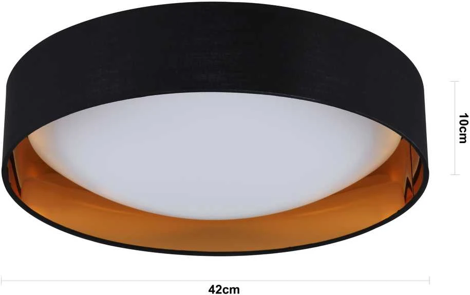 Lubinis šviestuvas Domoletti Didelis lubinis šviestuvas 19131L 24W D42 LED