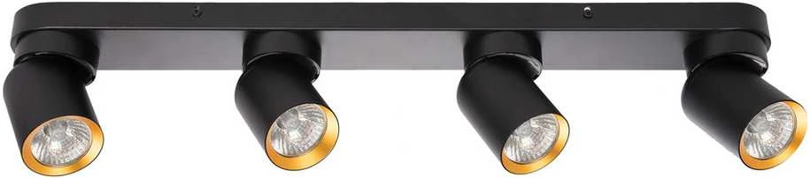 Lubinis šviestuvas Nezatříděno Lampa sufitowa Domoletti CEILING LIGHT TUNIS 4XGU10 ML9939 B/GOLD