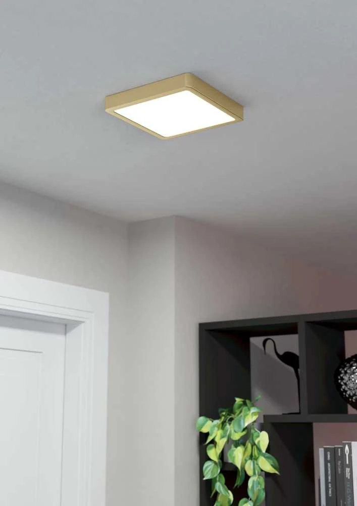 Lubinis šviestuvas Šviestuvas lubų Eglo Fueva5 Square, 17 W, LED, 3000 °K