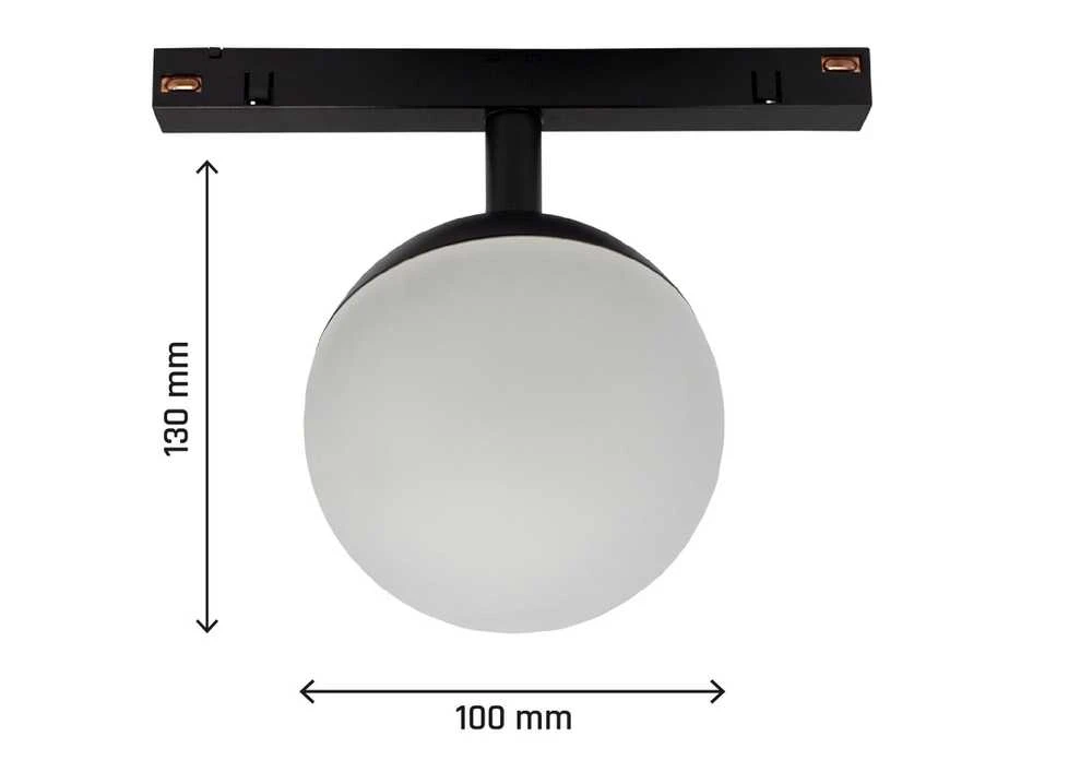 Lubinis šviestuvas Šviestuvas lubinis Spectrum SYSTEM SHIFT 48V GLOBE LAMP, 5 W