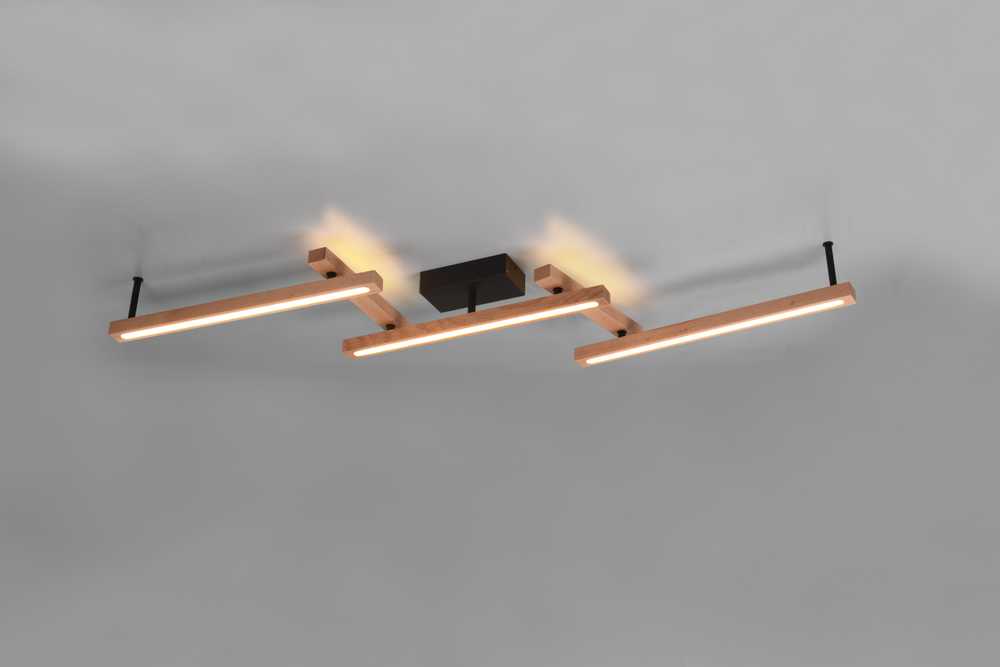Lubinis šviestuvas Šviestuvas lubinis Trio Bellari, LED, 3 x 36 W