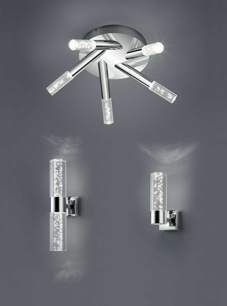 Lubinis šviestuvas Šviestuvas lubinis Trio Bolsa, LED, 3000 °K, 5 x 3.1 W