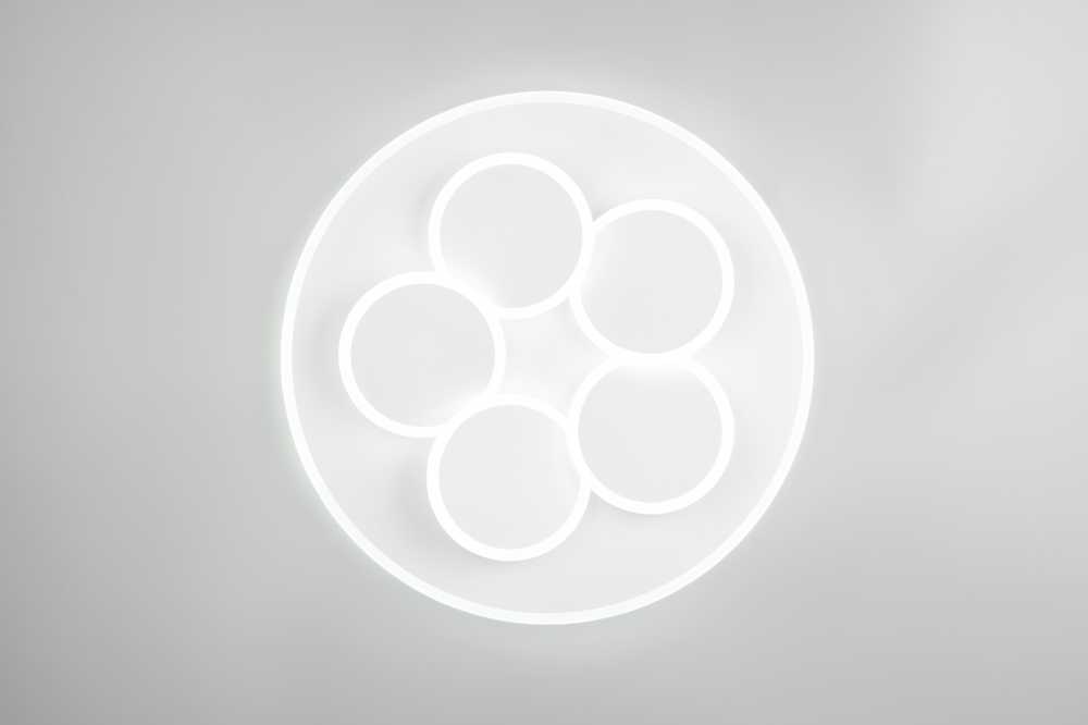 Lubinis šviestuvas Lubų šviestuvas Trio Mandala, LED, 2700 - 6500 °K, 1 x 35 W