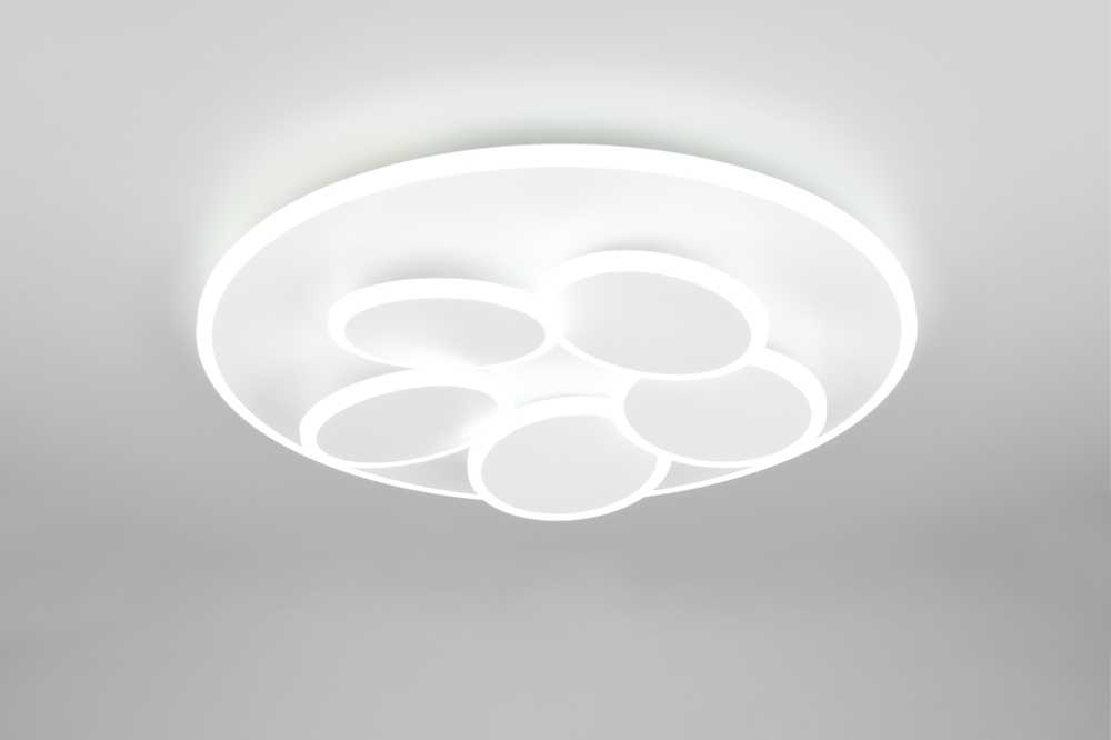 Lubinis šviestuvas Lubų šviestuvas Trio Mandala, LED, 2700 - 6500 °K, 1 x 35 W