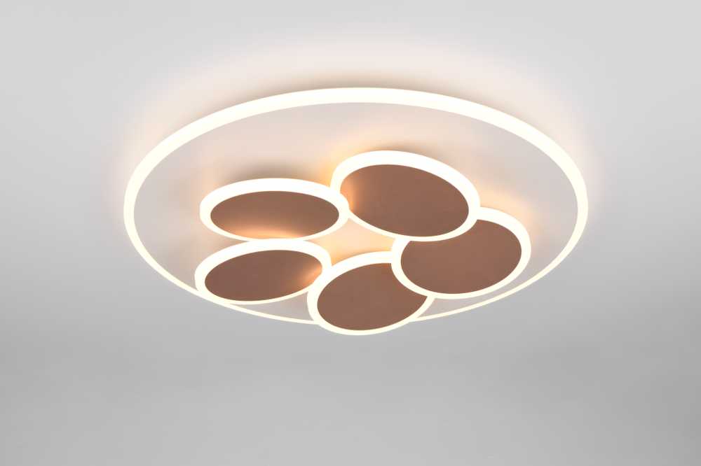 Lubinis šviestuvas Šviestuvas lubinis Trio Mandala, LED, 2700 - 6500 °K, 1 x 35 W