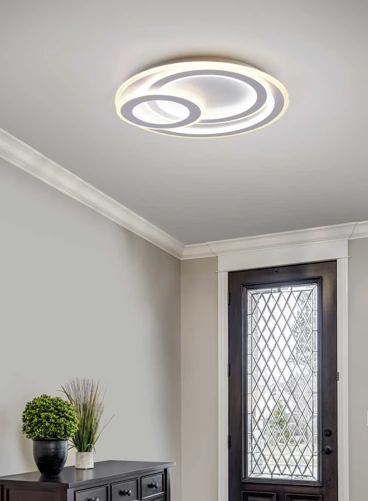 Lubinis šviestuvas Šviestuvas lubų Trio Mita 629210331, 74 W, LED,
