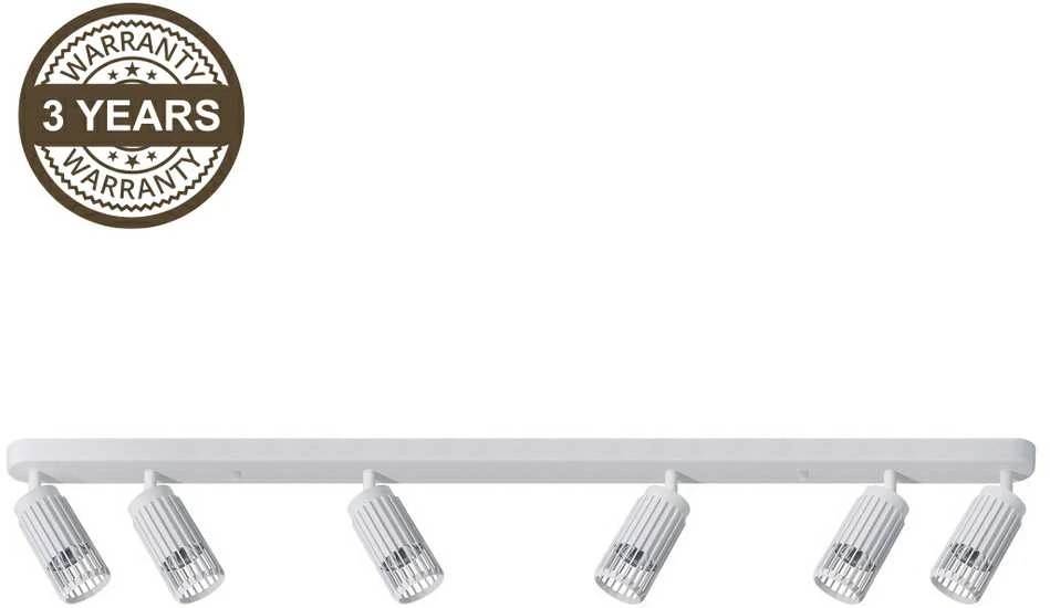Lubinis šviestuvas Nezatříděno Lampa sufitowa Domoletti CEILING LIGHT ALVEO 6XGU10 ML0307 Baltas