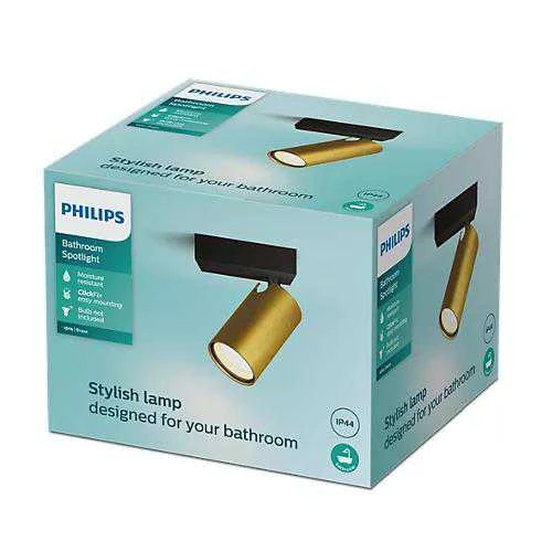 Lubinis šviestuvas Philips Šviestuvas lubų ir sienų Kosipo 929004104501, 5 W, GU10
