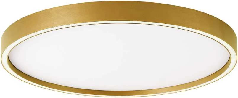 Lubinis šviestuvas Viokef 38W LED paviršinis šviestuvas VANESSA, šlifuoto aukso sp., 3000/4000K, dimeriuojamas, 4292801