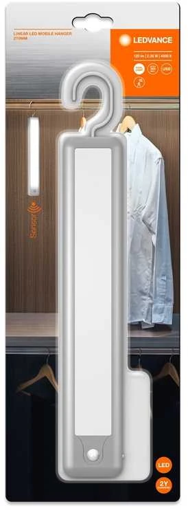 Pakabinamas šviestuvas Ledvance ŠVIEST TVIR ĮKR LED 2.35W 120LM IP20 PIR