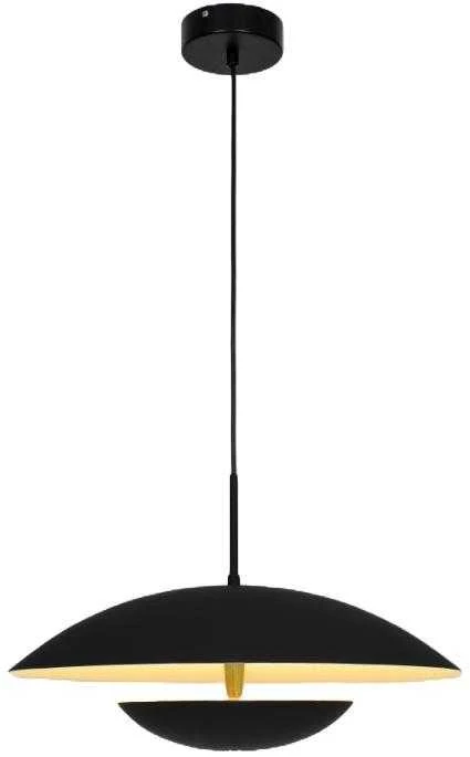 Pakabinamas šviestuvas Lampa wisząca Domoletti PENDANT LIGHT AURAS 2XE14 D40CM Juodas