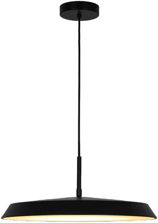 Pakabinamas šviestuvas Domoletti Pakabinamas LED šviestuvas puodeliui, D45CM, 2700K, juodas