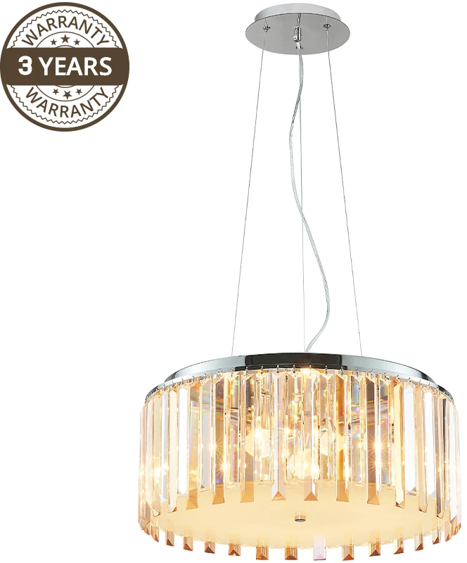 Pakabinamas šviestuvas Carruzzo Pendant Drops Lamp 20031C 5x40W E14 APV