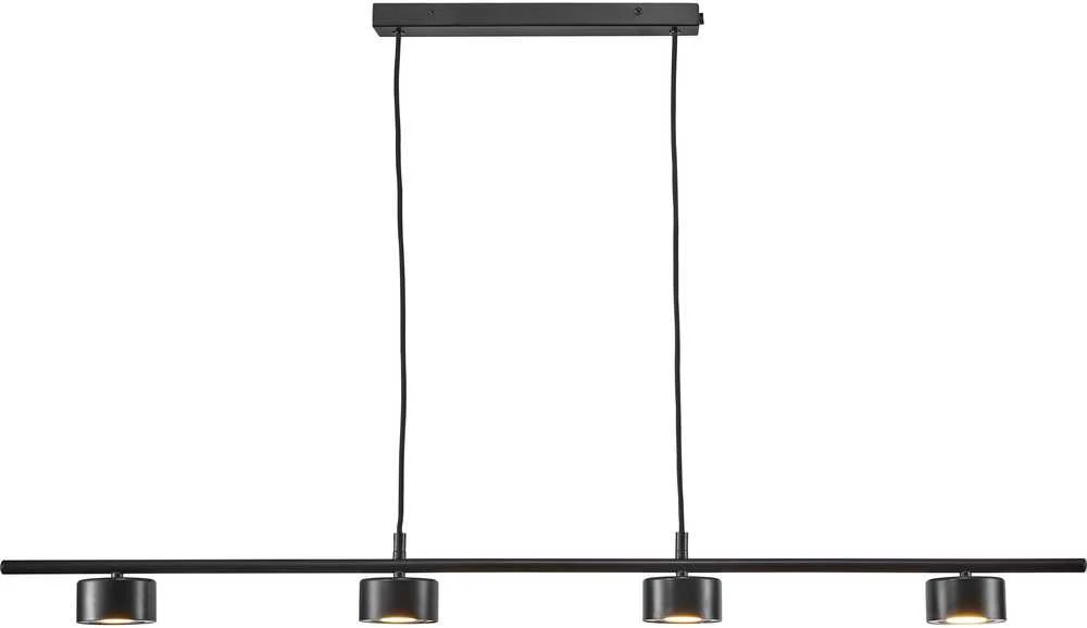 Pakabinamas šviestuvas Domoletti PAKABINAMAS LED ŠVIESTUVAS LUCA 4X4W JUODA