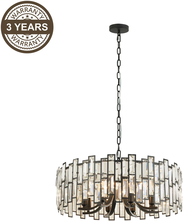 Pakabinamas šviestuvas Carruzzo Pendant luminaire 2200027L 8XE14 auksinis