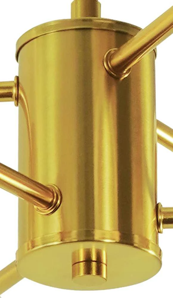 Pakabinamas šviestuvas Carruzzo PENDANT LIGHT RAILE 6XE27 GOLD