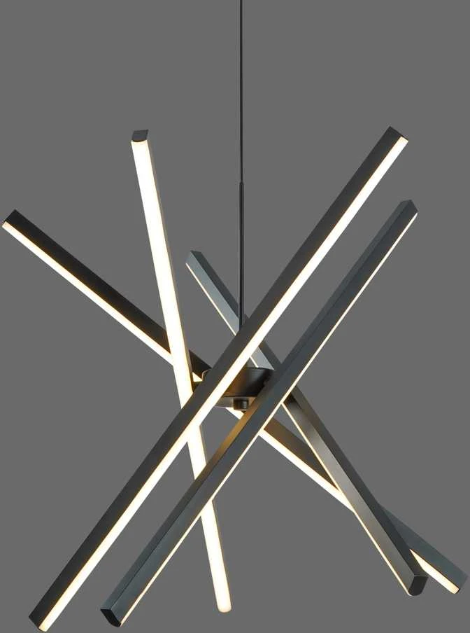 Pakabinamas šviestuvas Carruzzo PAKABINAMAS LED ŠVIESTUVAS SIBIU 48W 4000K JUODA