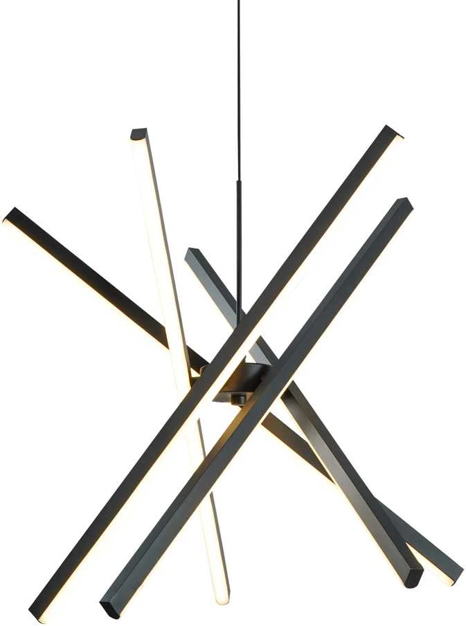 Pakabinamas šviestuvas Carruzzo PAKABINAMAS LED ŠVIESTUVAS SIBIU 48W 4000K JUODA