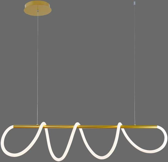 Lubinis šviestuvas Domoletti PENDANT LED LIGHT TIGRIS LONG 4000K GOLD