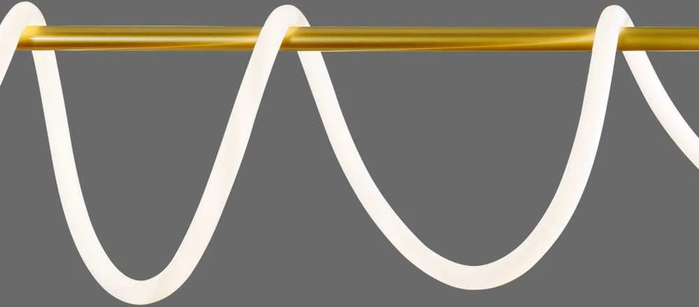 Lubinis šviestuvas Domoletti PENDANT LED LIGHT TIGRIS LONG 4000K GOLD