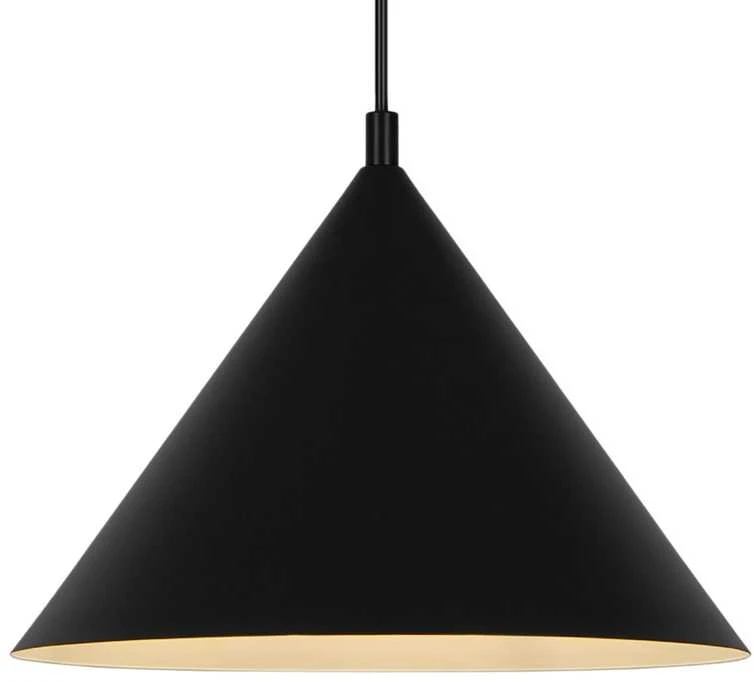 „Domoletti“ pakabinamas šviestuvas „Triangle E27“ Juodas