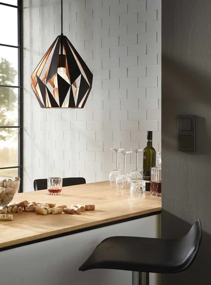 Šviestuvas kabinamas Eglo Carlton 49254, E27, 1 x 60 W