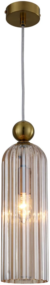 Šviestuvas kabinamas Light Prestige Piega LP-939/1P amber, E14, 1 x 40 W