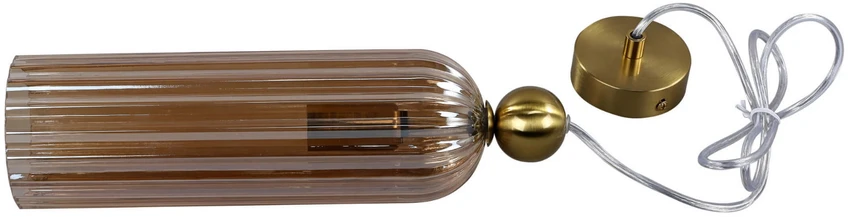 Šviestuvas kabinamas Light Prestige Piega LP-939/1P amber, E14, 1 x 40 W