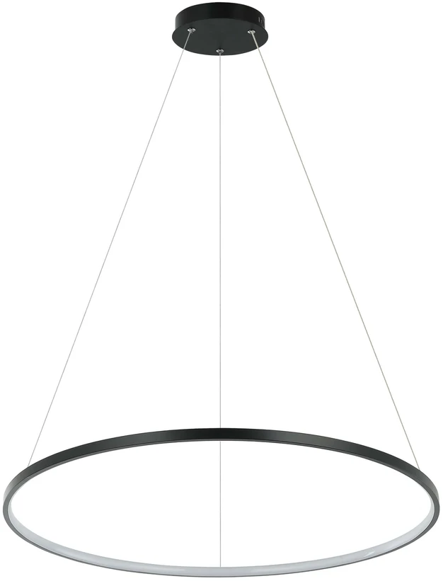 Šviestuvas kabinamas Light Prestige Ring LP-909/1P M BK CCT, LED, 3000 - 6000 °K, 1 x 35 W