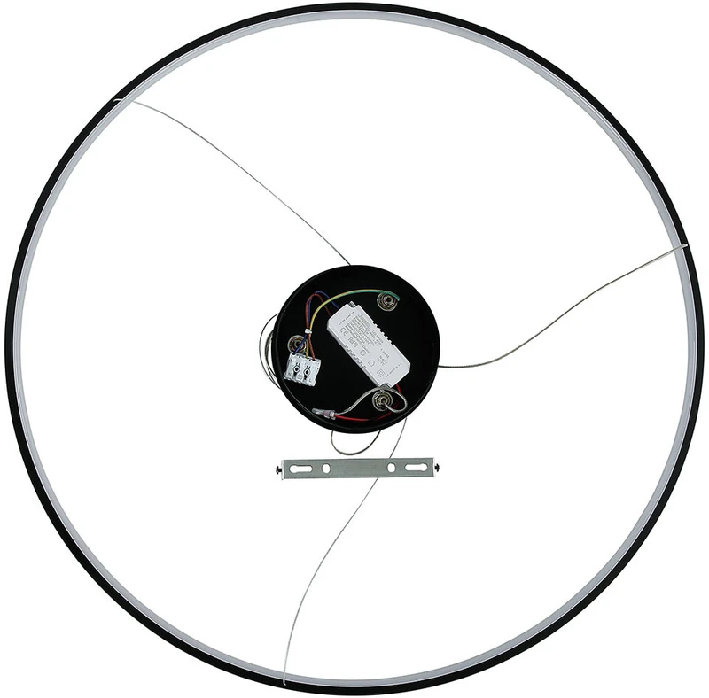 Šviestuvas kabinamas Light Prestige Ring LP-909/1P M BK CCT, LED, 3000 - 6000 °K, 1 x 35 W