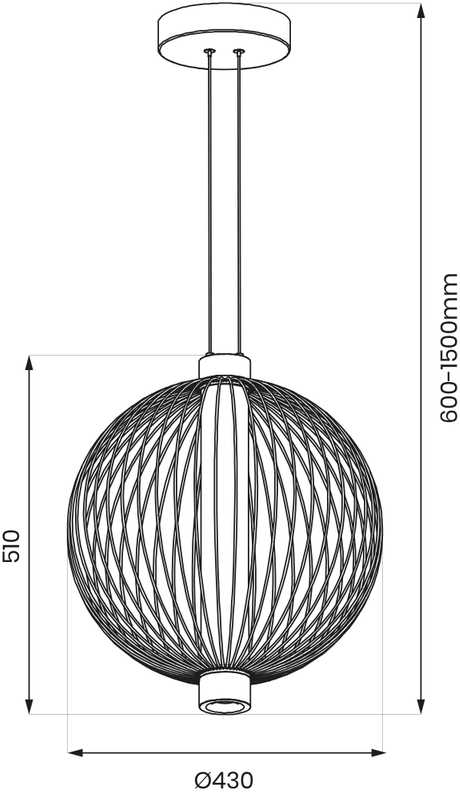 Lubinis šviestuvas Šviestuvas lubų Milagro Kyoto ML0526, 32 W, LED