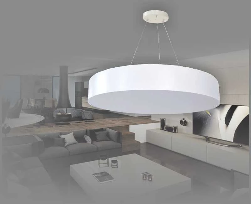 Lubinis šviestuvas TOPE Lubinis apvalus baltas LED šviestuvas "MORA" 40W