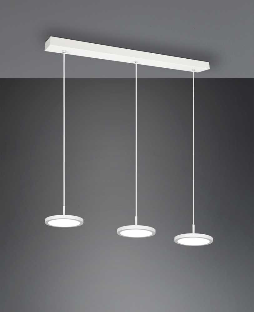 Lubinis šviestuvas Šviestuvas kabinamas Trio TRAY, 3x10 W, LED
