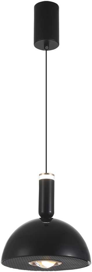 Viokef 5W LED pakabinamas šviestuvas HARPER, skaidrus/juodos/aukso sp., 3000K, 4308500