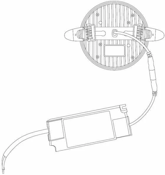 Domoletti RECESSED LED LIGHT FRAMELESS 10W ROUND