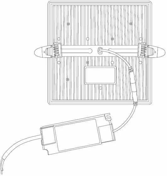 Įmontuojamas šviestuvas Domoletti FRAMELESS, 24W, 4000°K,LED