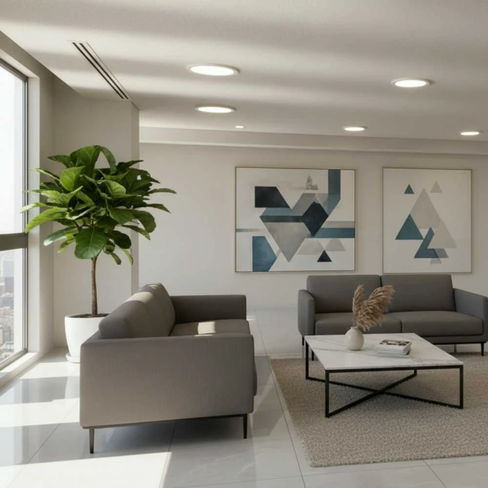 Lubinis šviestuvas Domoletti LED PANEL DLED-430 6W 3000K R