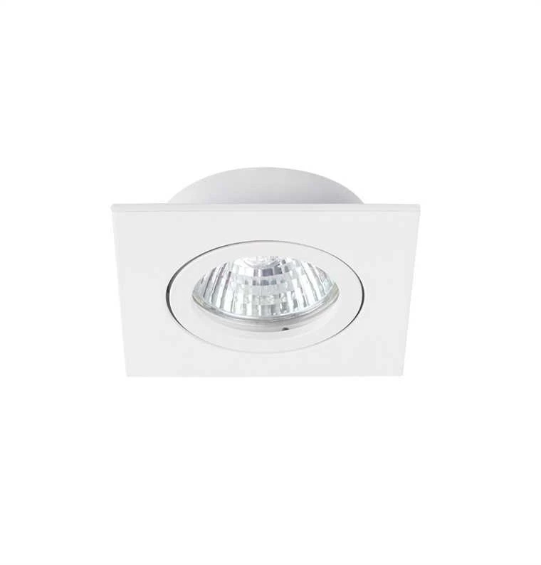 Įmontuojamas šviestuvas Kanlux Dalla, 50W, GX5.3, baltas