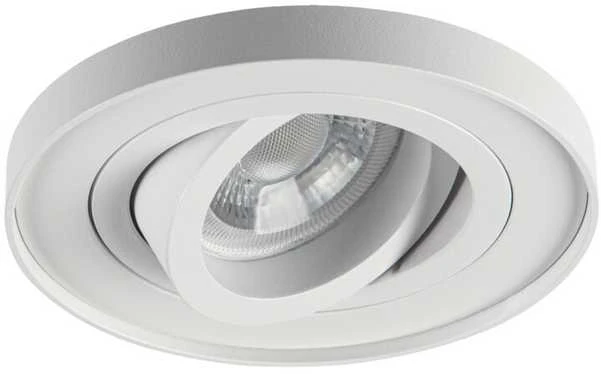 Šviestuvas įleidžiamas Kanlux Tiny Bord, 10W, GU10, baltas