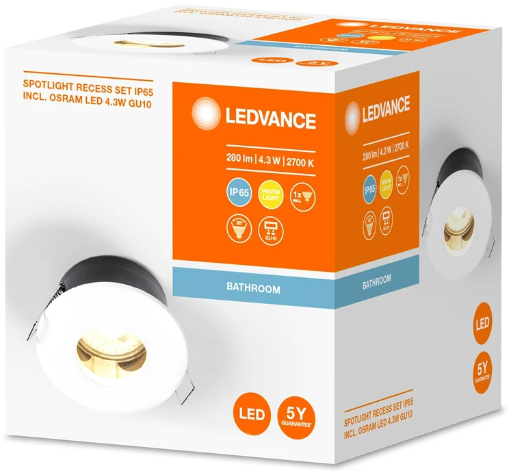 Osram Šviestuvas Ledvance Spot, 2700°K, baltas