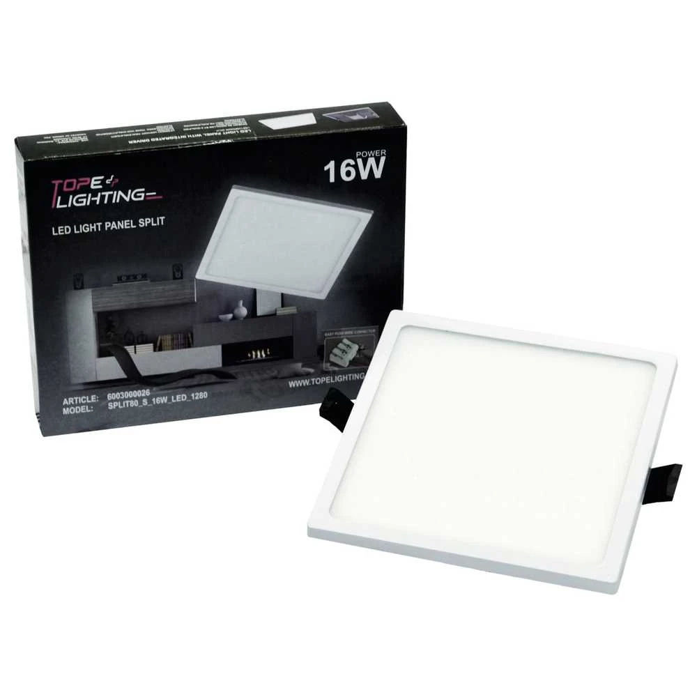 Lampa padziļinājums Tope Split, 4000°K, LED, balta krās.